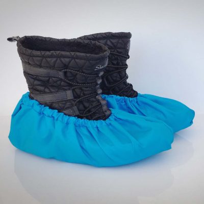 návleky na topánky / modré