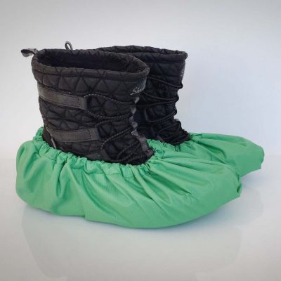 návleky na topánky / zelené